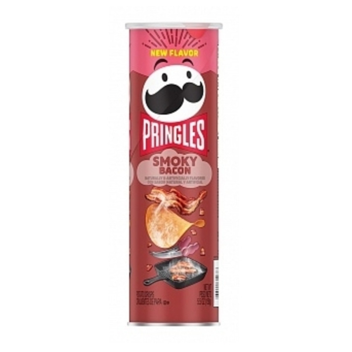 Pringles smoky bacon 158g